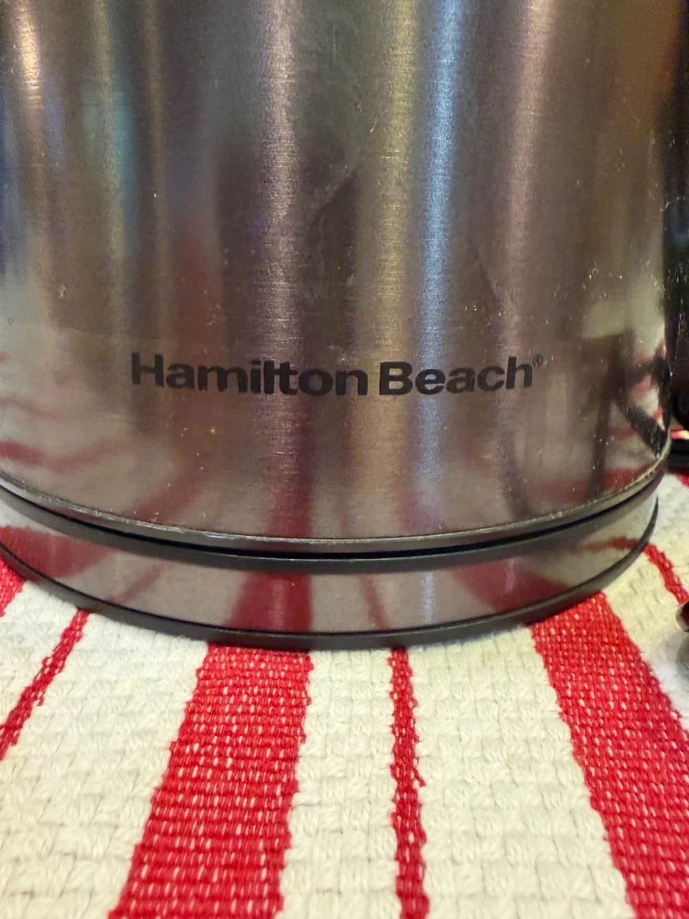 Hamilton Beach Corded Variable Temperature Stainless Steel Kettle - 1.7 Liters